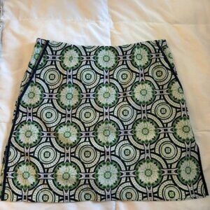 Golftini Mint Julep Pattern Skort